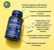 Life Extension Neuro-mag L-treonato De Magnesio X 90caps