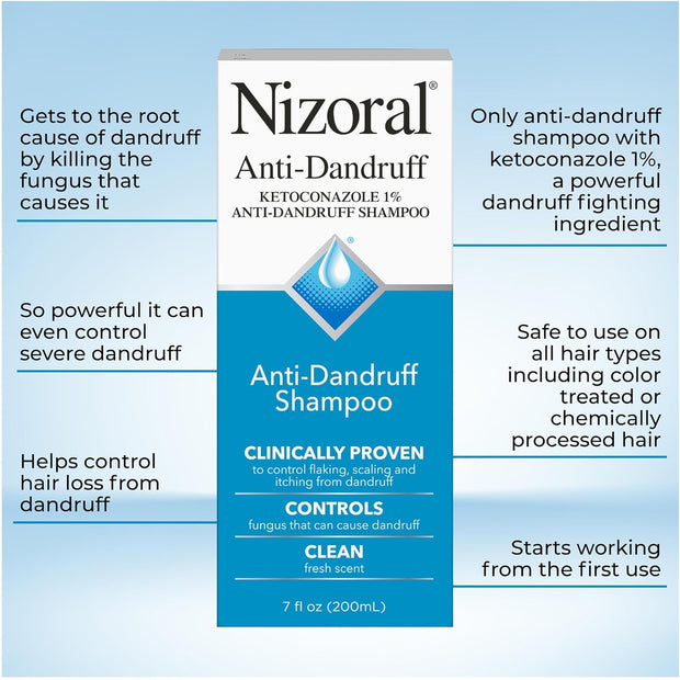 Nizoral Champú Anticaspa Cetoconazol 1 % 200ml