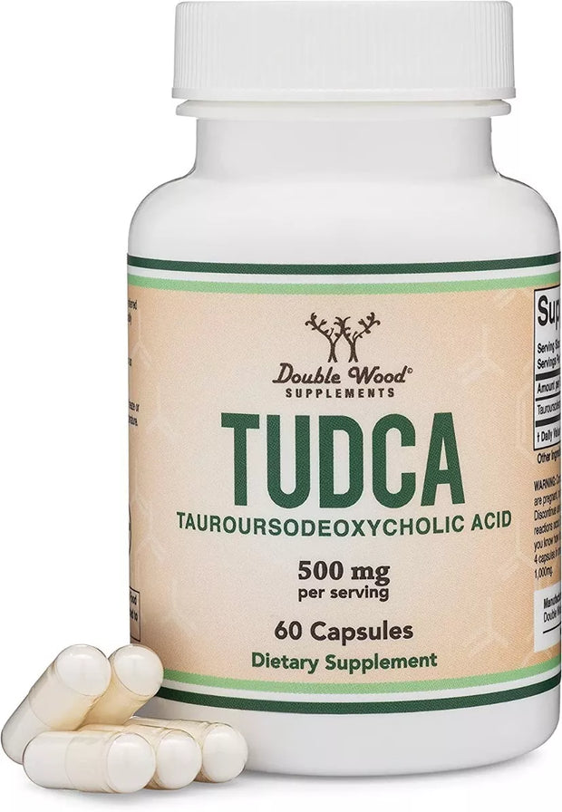 Double Wood tudca Tauroursodeoxycholic Acid Hígado X 60 Cáps