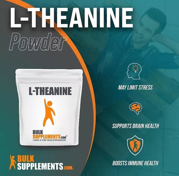 Bulk supplements l-theanine x 100gr