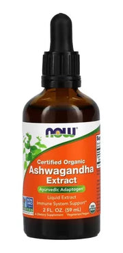 Now Foods Extracto De Ashwaganda Orgánico Líquido 59ml