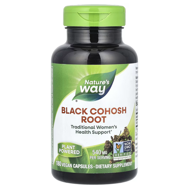 Nature's Way black cohosh root x 180 cáps