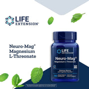 Life Extension Neuro-mag L-treonato De Magnesio X 90caps